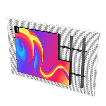 Écran d'affichage LED ultra fin et léger MPLED