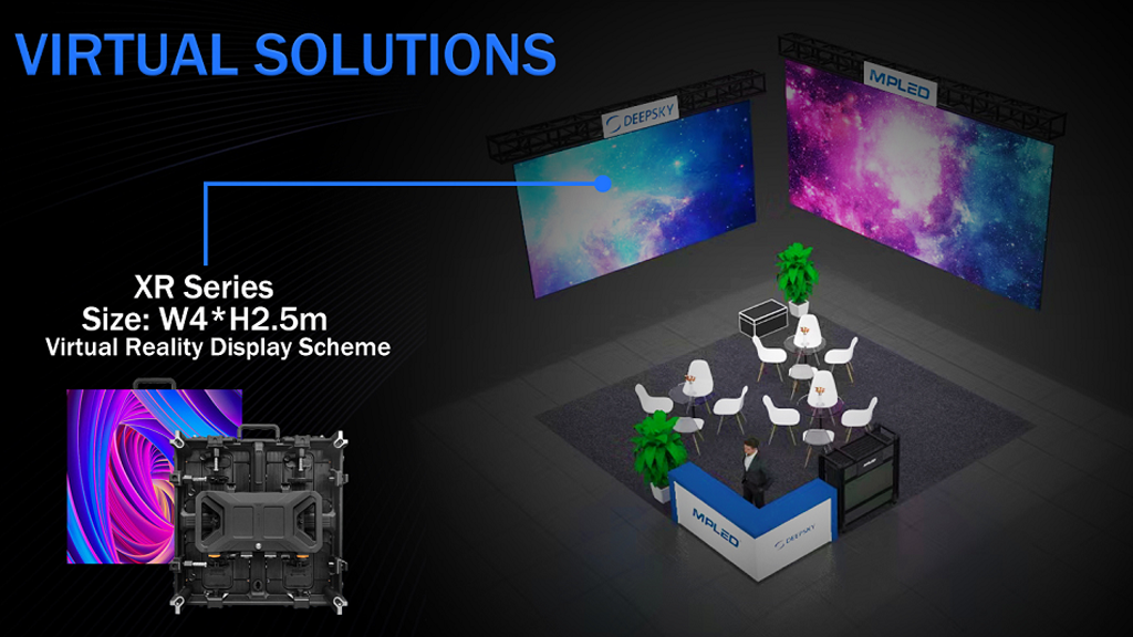 IC24 XR stage rental led video wall screen 