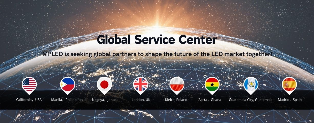 MPLED Global Service Center LED Display